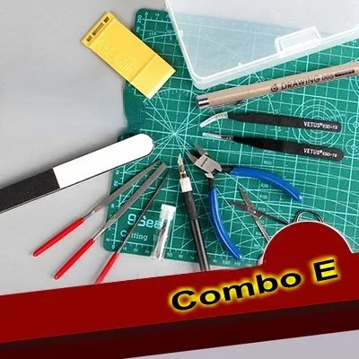 Model Tools Building Combo DIY Accessories Grinding Cutting Polishing Set For Modeling Military Hobby