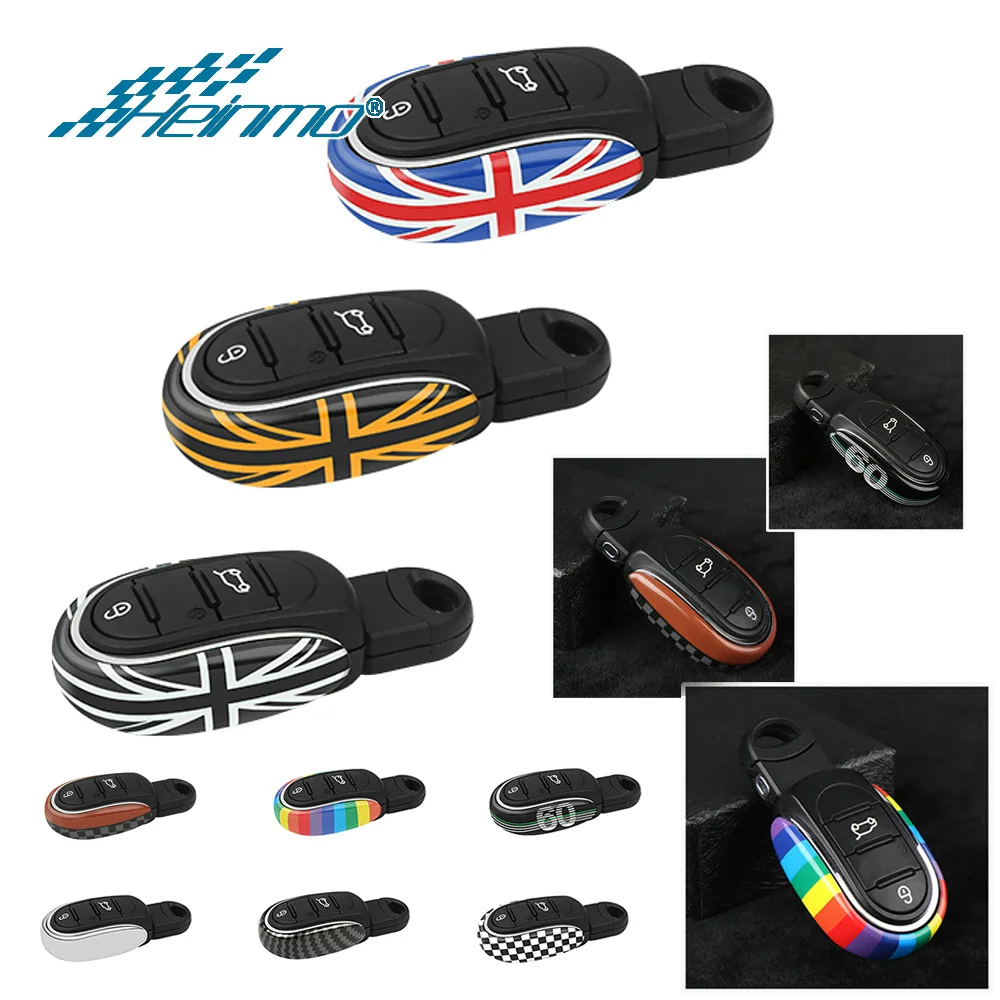 Per Mini Countryman F60 Clubman F54 F55 F56 F57 Car Key Case Cover Chain Rope Key Cover Decalcomania Protezione Decorazione Accessori