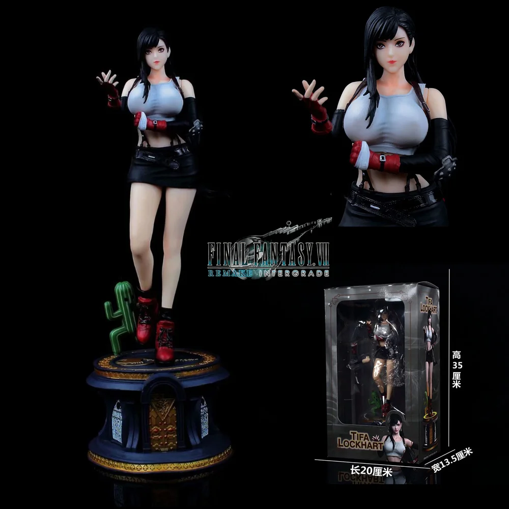 ファイナルファンタジーviiティファフィギュア1/6セクシーなアニメティファ ·  ロックハートエルサレム30センチメートルアクションフィギュア大人のコレクションモデル人形おもちゃ