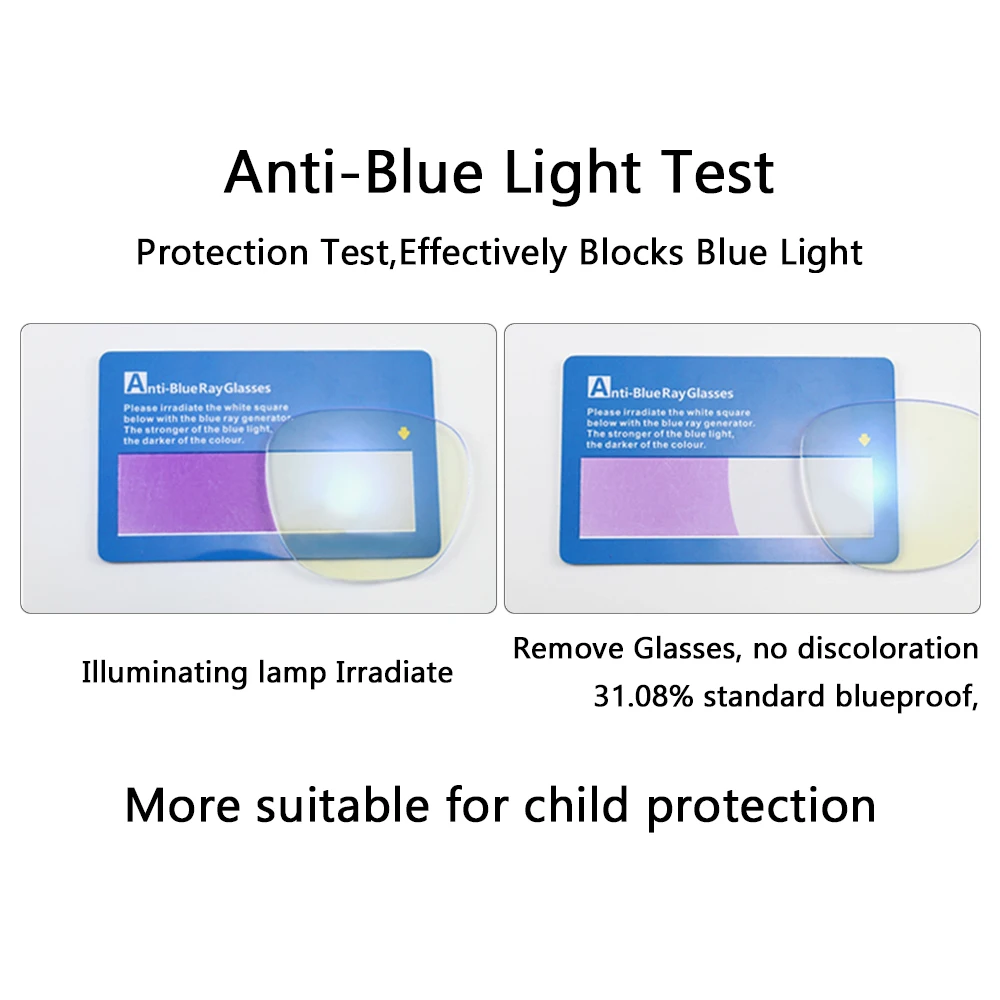 Gaming Kinder Belastung Teenager Schützen Computer Reduktion Silikon Nase Pads Anti Blaues Licht Gläser Augen Pflege – Detail 3
