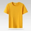Women 100% Cotton T Shirts.Casual Female Regular Fit Soft Tees Short Sleeve Summer Tops.Yellow Pink Green White 1