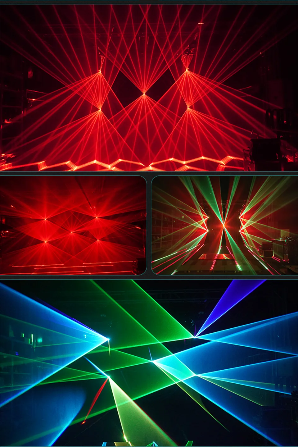 RGB 2W 3W 4W 5W 6W Stage Laser Light DJ Party Wedding Laser Lights ILDA Full Col