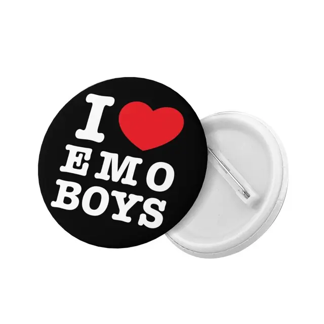 Emo Boys Pin