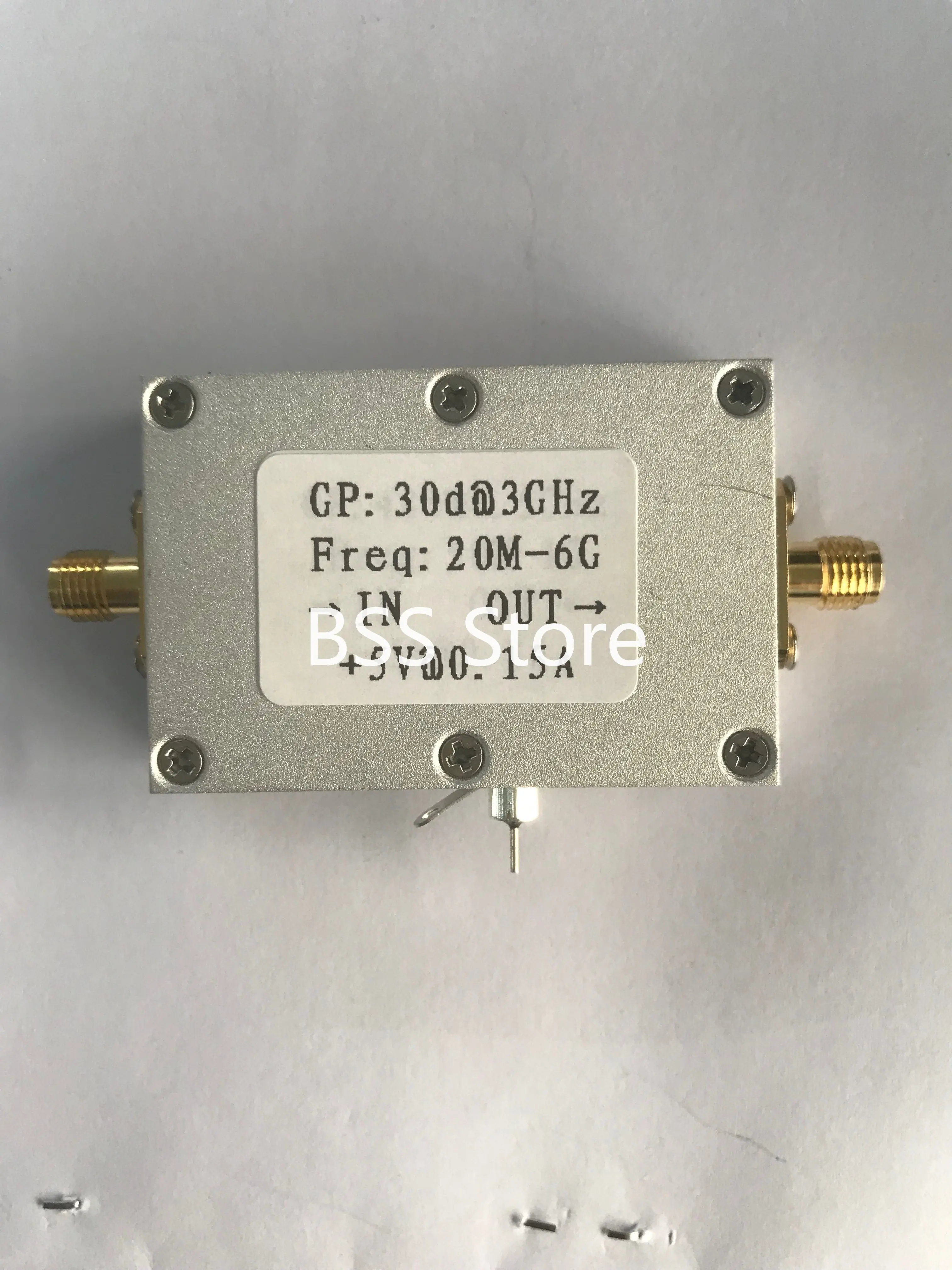 

20M-6G Broadband RF Low Noise Amplifier High Gain 30dB LNA Module Sensor