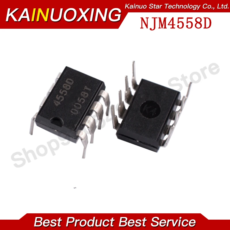 20 шт. NJM4558D DIP8 NJM4558 DIP JRC4558D JRC4558 Новый и оригинальный IC