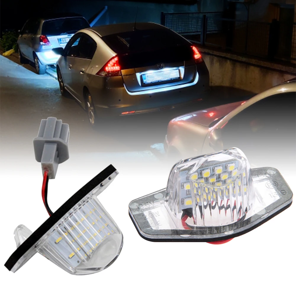 Honda Crv Fit Odyssey  Hrv Frv CR-V Ʈ LED ȣ , 12V SMD 18 LED ȣ , 2 