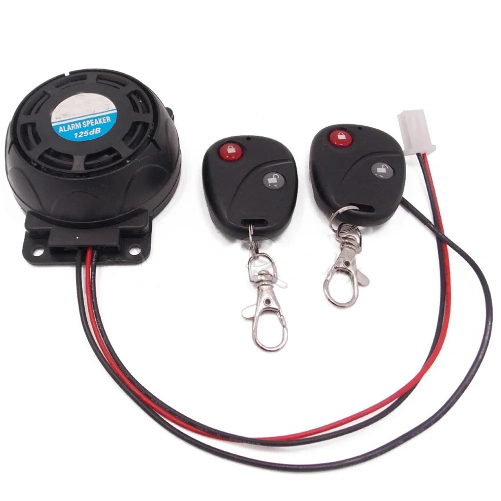 Dual Remote Control Motorcycle Alarm Security System Motorcycle Theft Protection Bike Moto Scooter Motor Alarm