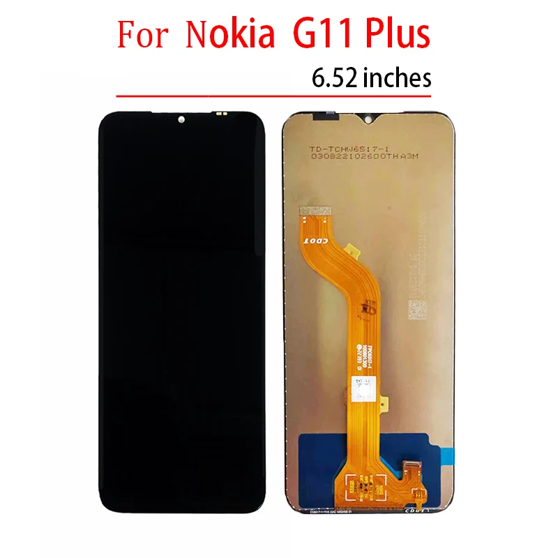 6.52 Per Nokia G11 Plus Display Lcd Touch Screen Digitizer Assembly Per Nokia G11 Plus G11Plus Display Lcd