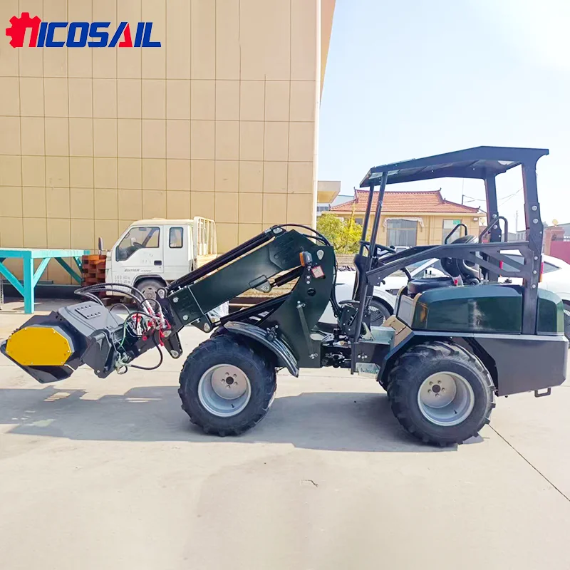 KZL918 Teleskop-Radlader mit mechanischer Schnellkupplung CE auf Lager OEM/ODM Schmaler Radlader für die Viehzucht
