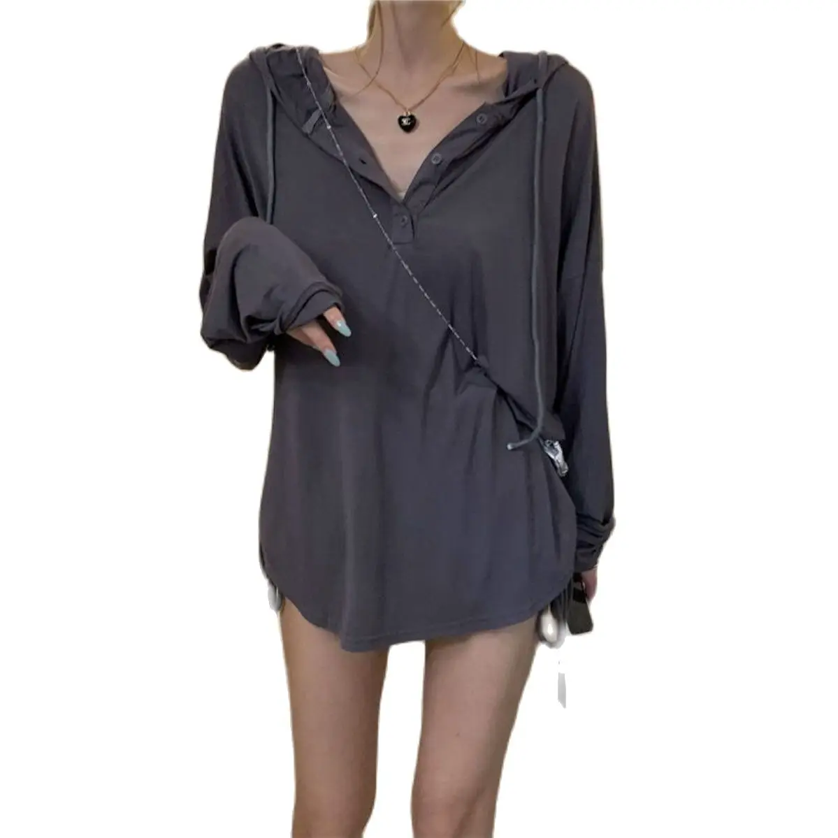 OgLuxe Jersey De Punto De Manga Larga Con Cuello Redondo Para Mujer, De Punto Súper Suave, Crema, 12-14 Plus
