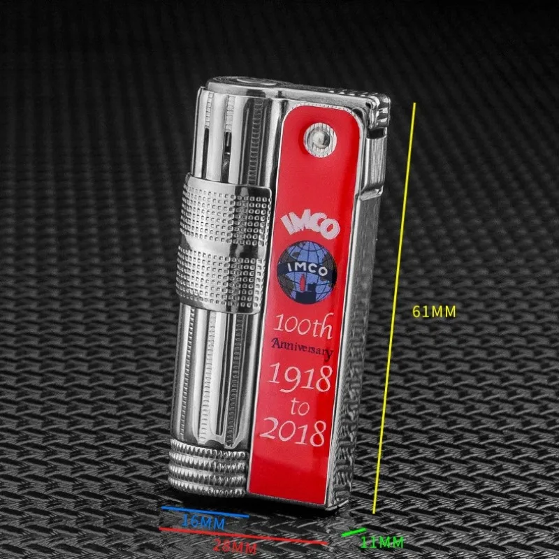 NEW (1918 To ) IMCO Flint Gasoline Lighter 100th Anniversary Nostalgic Limited Edition Cigarette Series