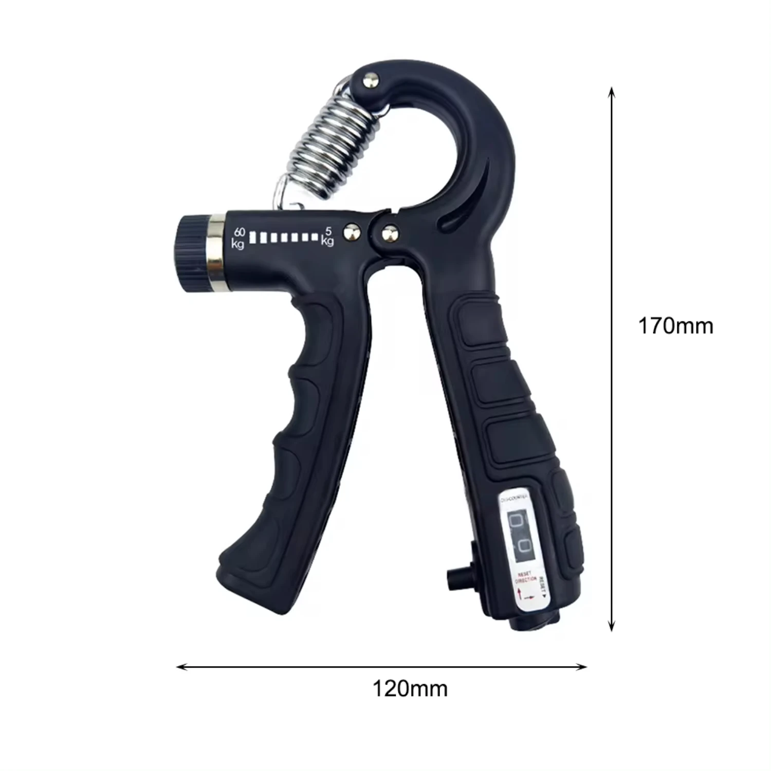 5/100KG Grip Strength Trainer Wrist Expander Adjustable Resistance Finger Exerciser Muscle Building Strength Hand Gripper