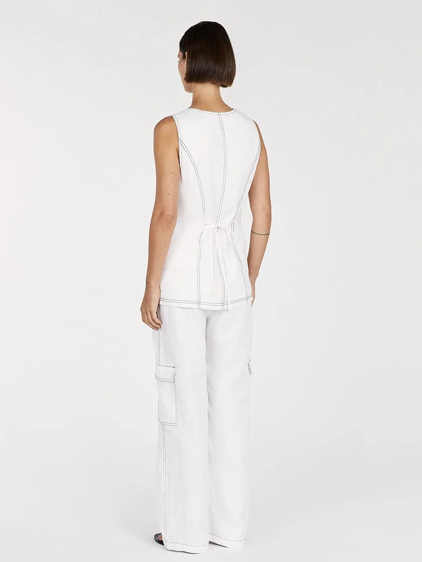 Marthaqiqi Summer Ladies Sleepwear Set O-Neck Nightwear Tank Tops Nightgowns Wide Leg Pants Casual Female Pajamas 2 Piece Suits