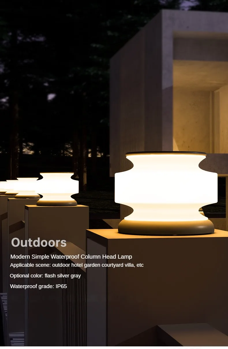 Description Picture 2 of itemBBD 2538 Waterproof IP65 Solar Powered Outdoor Light Led Lamp Landscape Street Light Exterior Garden Modern Decoration