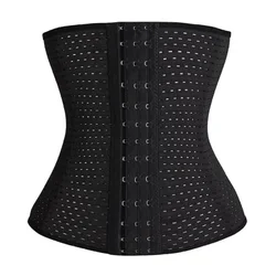 Women's Slimming Waist Trainer and Tummy Control Shapewear Belt - M (Black)