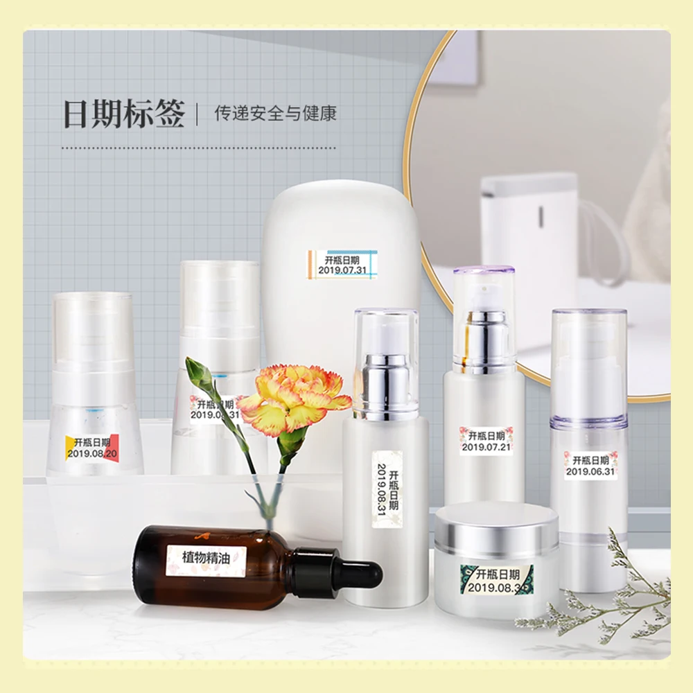 Niimbot D11 D110 D101 라벨 용지, Niimbot 라벨 메이커용 흰색 라벨 스티커, 12*50mm, 15*30mm, 12*40mm