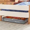 1pc/2pcs/3pcs Dustproof Under Bed Storage Box with Reinforced Handles for Comforter Blanket  Pillow and Toys Bedroom Accessories 4