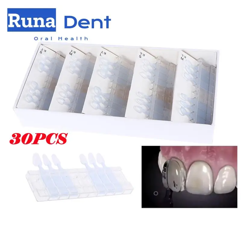 Dental Veneer Kit Light Cure Composite Resin Anterior Front, 40 OFF