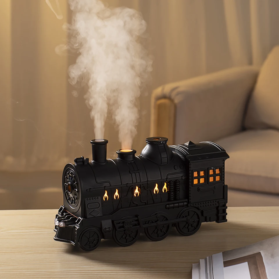 Ultrasonic Train Air Humidifier Aromatherapy Diffuser
