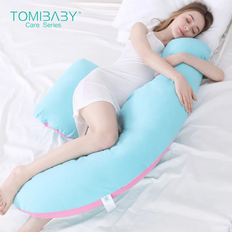 Maternity Pillows for Pregnant Women Protect Neck Waist Abdomen Legs Hand Women Pregnant Side Sleepers Pillow U Shape
