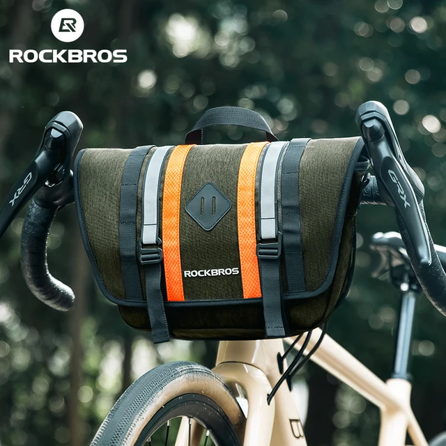 Rockbros Handlebar Bicycle Bag, Handlebar Pannier, Tube Bag, Backpack