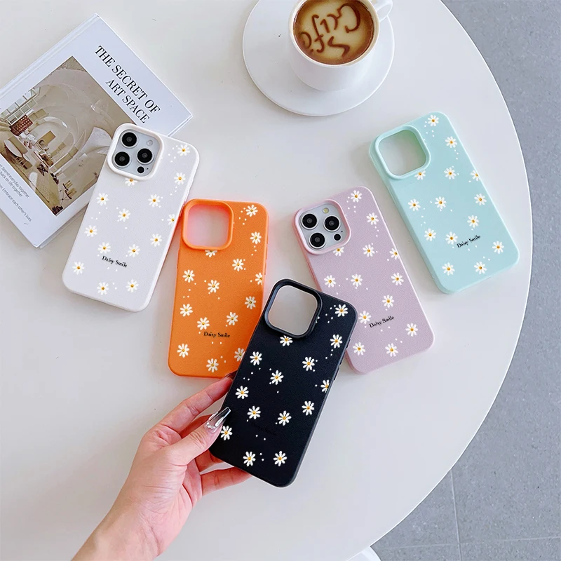 Vibrant Daisy Flower Phone Case Cover