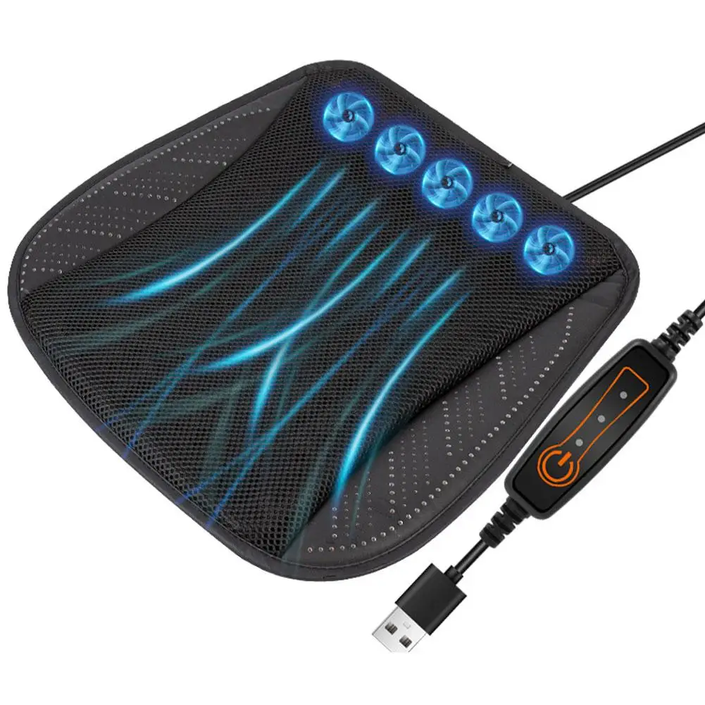funda para asiento de carro con ventilador USB, asiento de ventilación de soplado rápido, refrigeración, asiento de coche refrigerado » funda para asiento de carro con ventilador USB