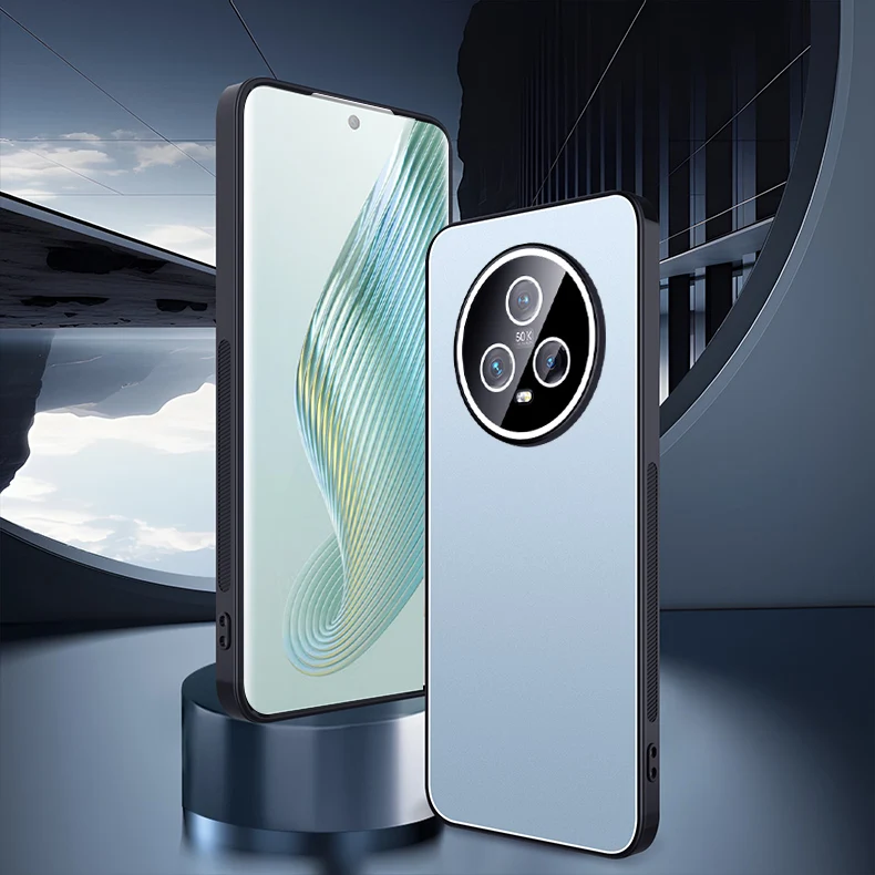 Enhanced Aluminum Alloy TPU Soft Lens Anti-Slip Phone Case