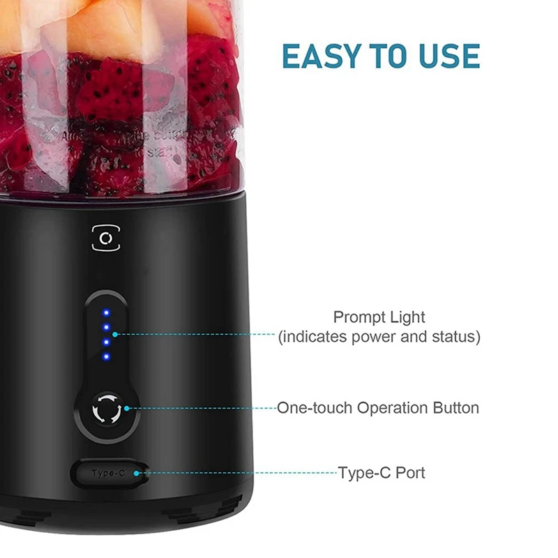 Portable Juice Blender Mini Blender Portable Cup Mixer Shake