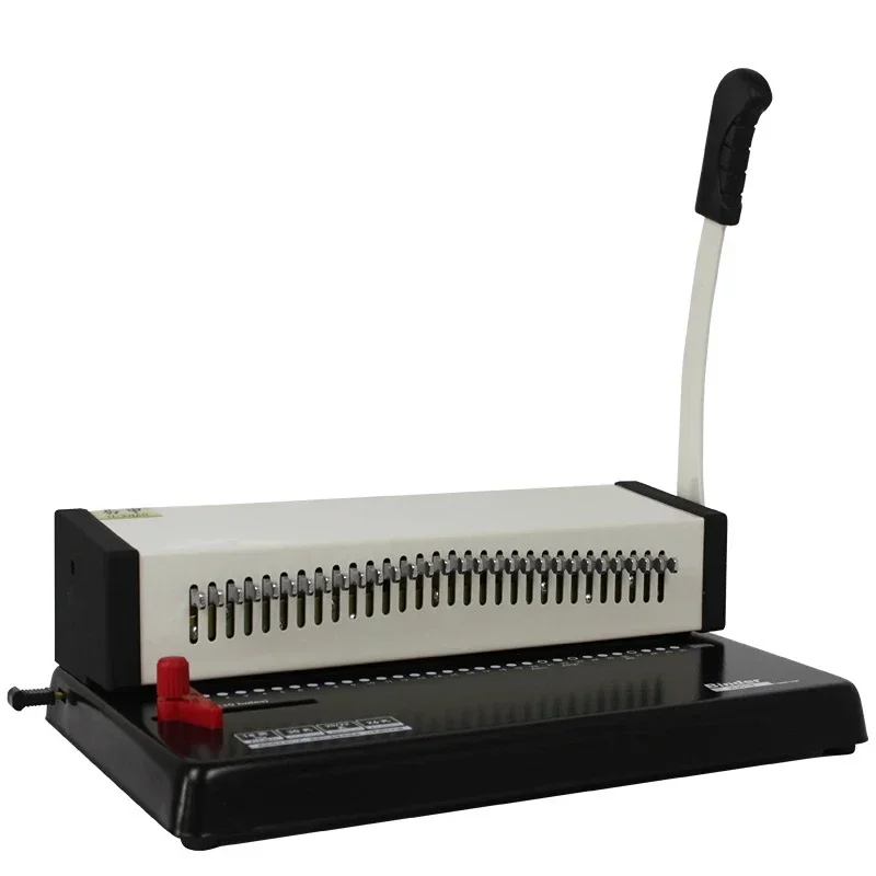 

H3018 Wire Binding Machine Ring Binding Punch Card Machine A4 30hole Manual Punching Machine 18 Sheets Punching Capacity