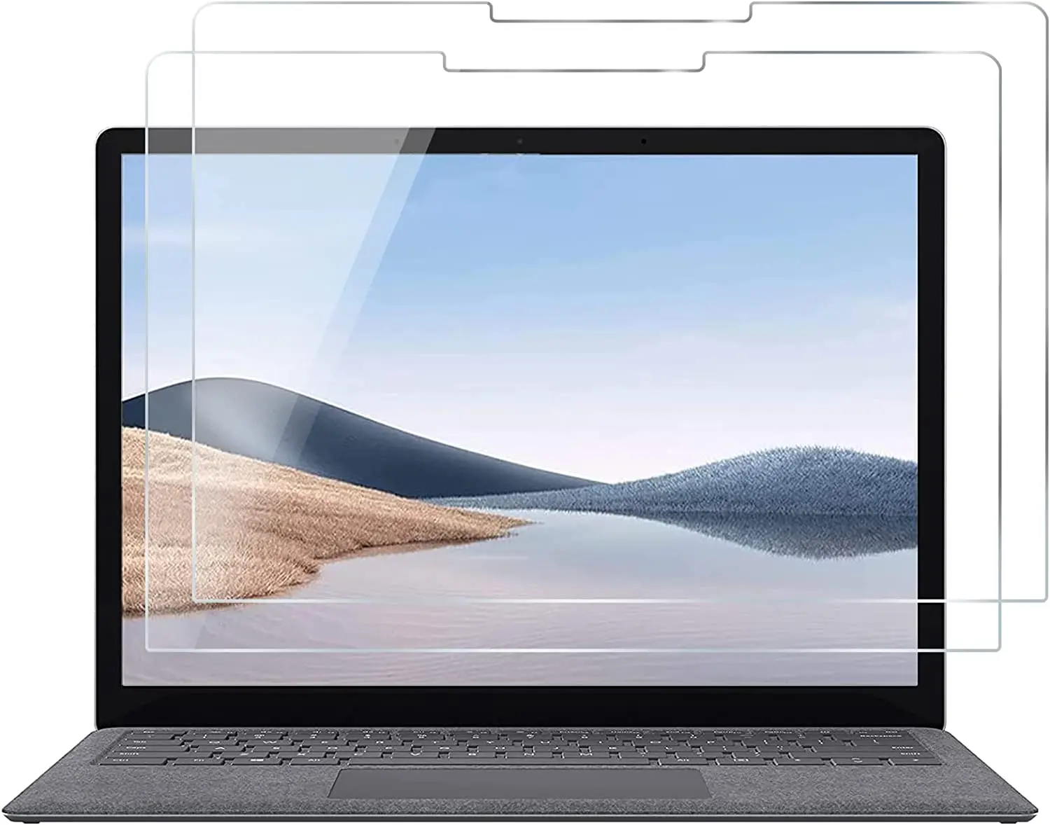 Pellicola Salvaschermo In Vetro Temperato Da 2 Pezzi Per Laptop Microsoft Surface 4 3 2 1 13.5 Pollici/13.5 "Surface Laptop 1/2/3/4