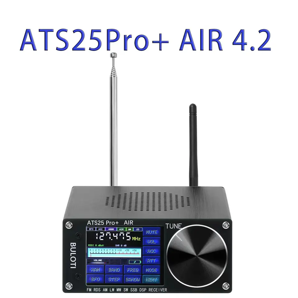 ATS25 Pro+ AIR 118Mhz-135.975Mhz Bluetooth version full radio