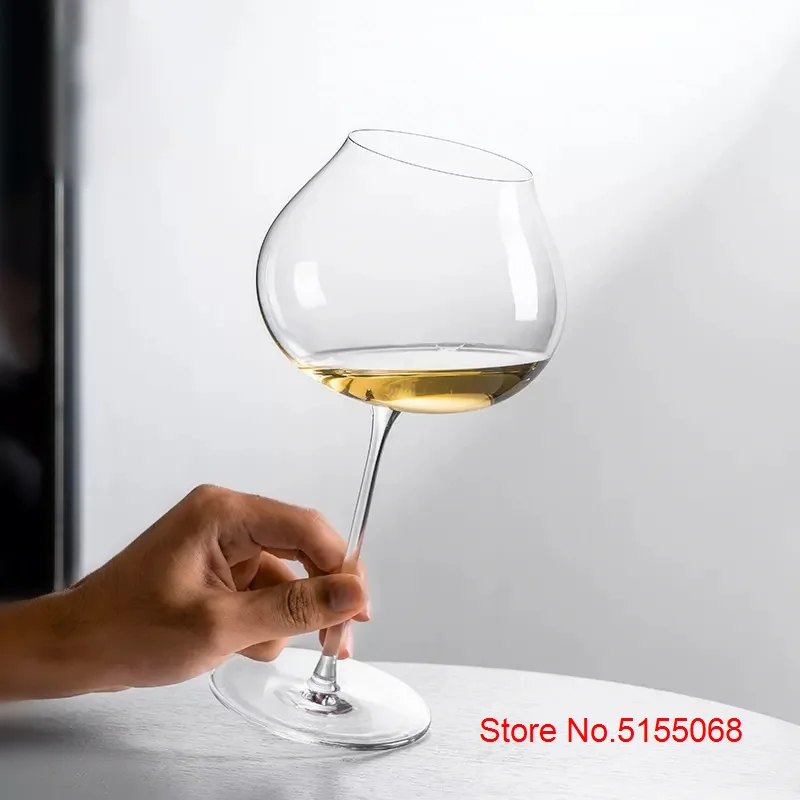 French Sommelier Competition Exclusive Wine Glass Grands Crus White Sherry  Cup Rona Big Belly Rum Goblet Young Burgundy Glasses