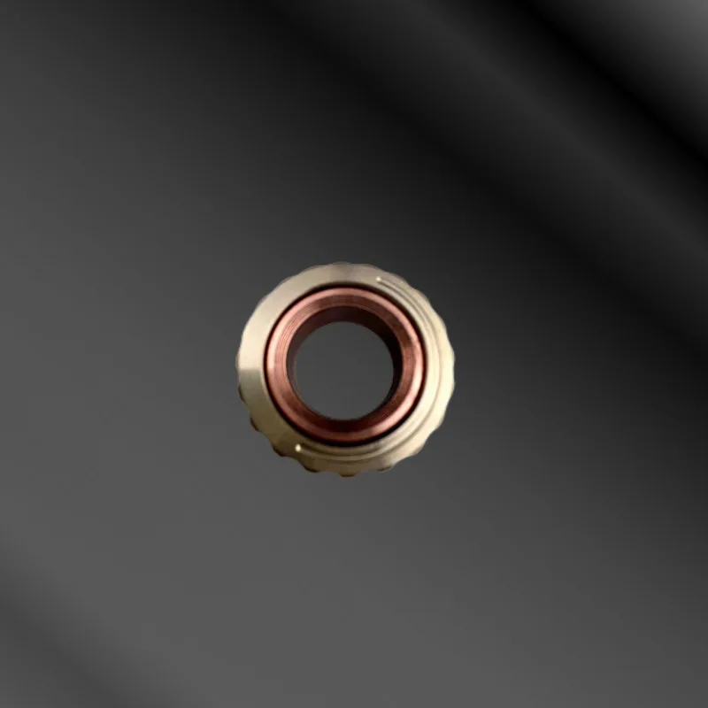

Mechanical Ring Fidget Spinner Black Technology Brass Unlimited Edc Push Card Papa Coin Adult Creative Decompression Toy