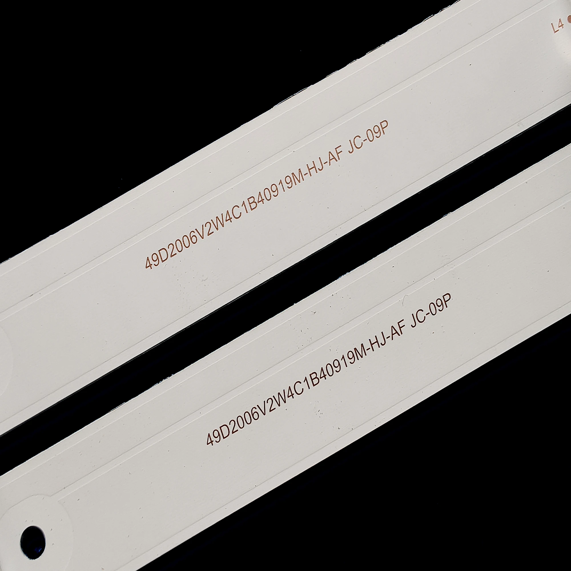 Tira Conduzida da Luz de Fundo para 3v v Ms-l2006 v1 Lâmpadas lg 50 Tevê 50m2plus Le8815a Ms-l2327 50s9900 Cc02500d410v07 50e20 8x4 4s1p 49dled - Imagem 4