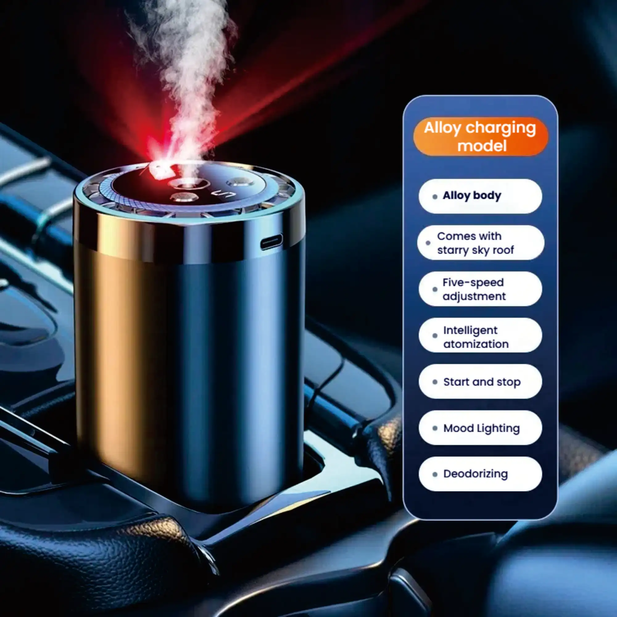 آلة الروائح المثبتة على السيارة، آلة الروائح اللاس...