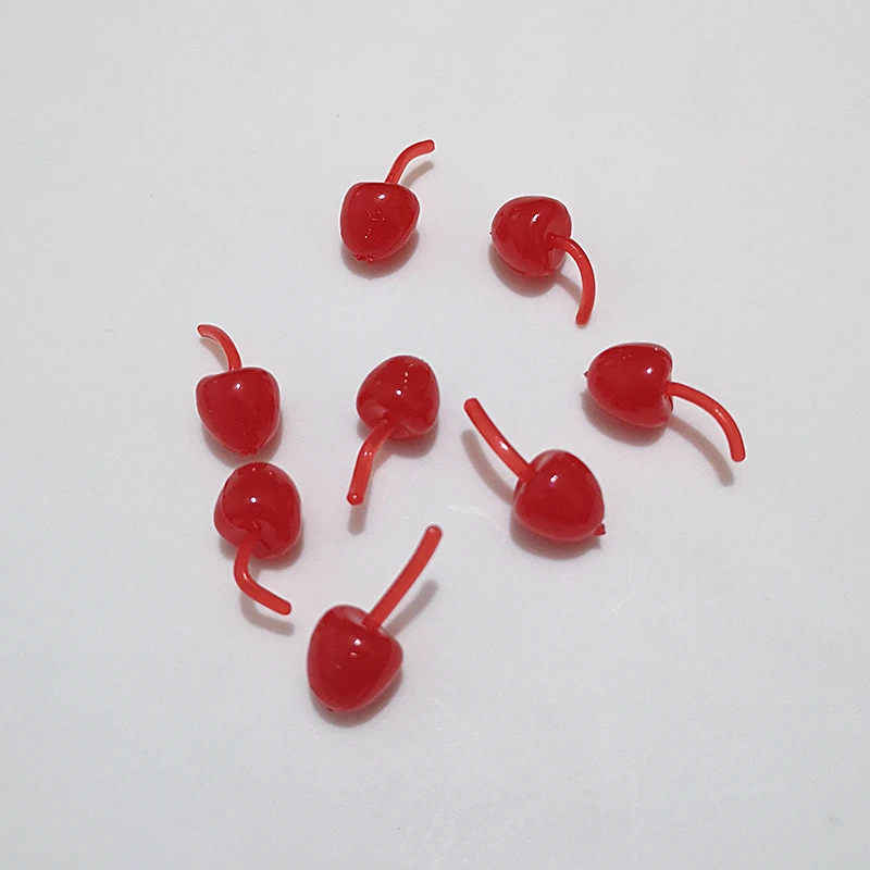 20 teile/beutel Mini Simulation Fruit Charms DIY Dekoration für Flauschigen Klar Schleim Ton für Puppenhaus Hause Dekoration Spielzeug – Detail 5