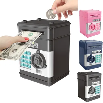 Kids Electronic Password Piggy Bank ATM Money Box 1