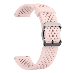 Universal 22mm Breathable Silicone Wristband - Sport Strap for CMF Watch Pro (Pink)