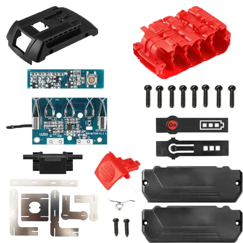Für Bosch 18V Lithium-ionen Batterie Fall Gehäuse BAT618 Lithium-ionen Batterie Kunststoff Gehäuse PCB Lade Schutz Platine