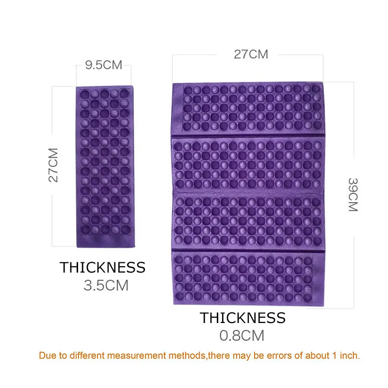 Portable Travel Pillow XPE Ultralight Tourist Seat Cushion Foldable Camping Mat Trekking Picnic Waterproof Insulation Beach Pad 3