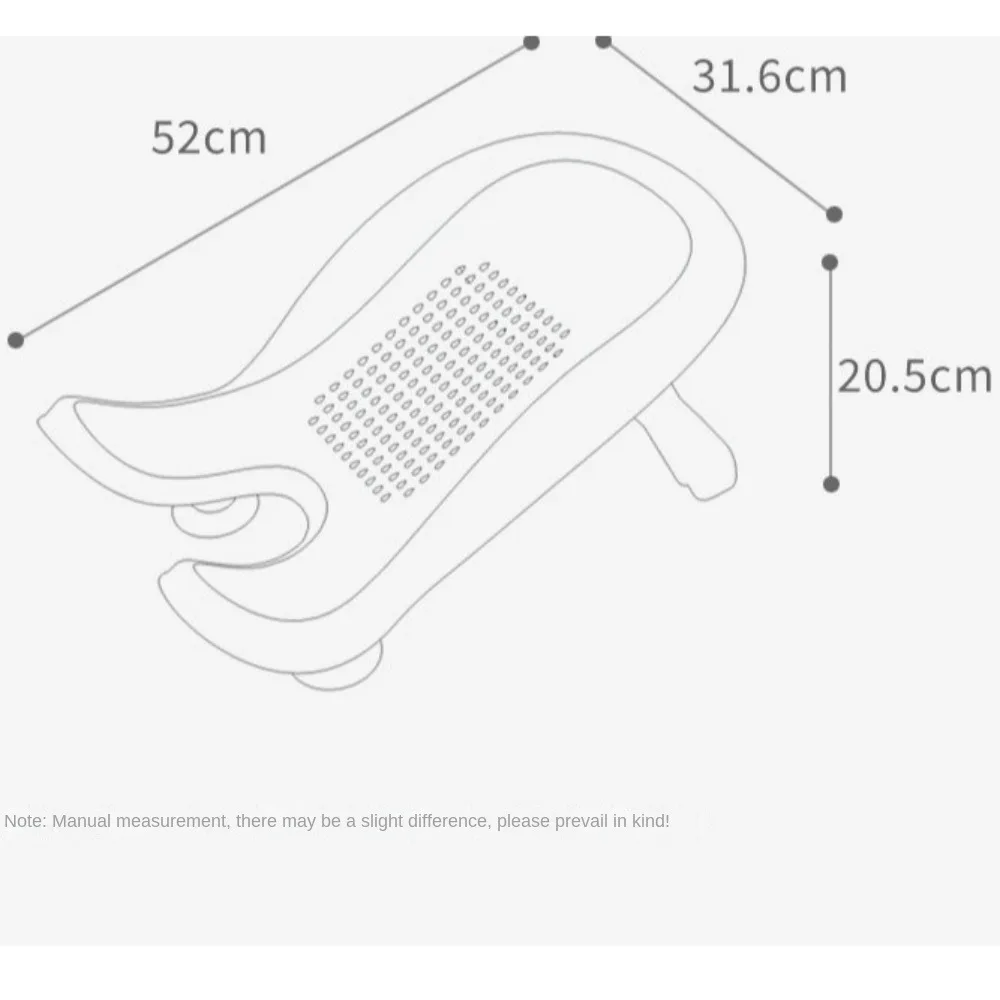 Description Picture 2 of itemDurable Multifunctional Infant Bath Basin with Foldable Stand Can Lying Down Baby Butt Basin Infant Bath Support Daily Use