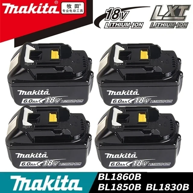 

Оригинальные 18 в Makita электроинструменты Сменные аксессуары BL1860 BL1850 BL1830B BL1815 литий-ионные аккумуляторные батареи зарядное устройство