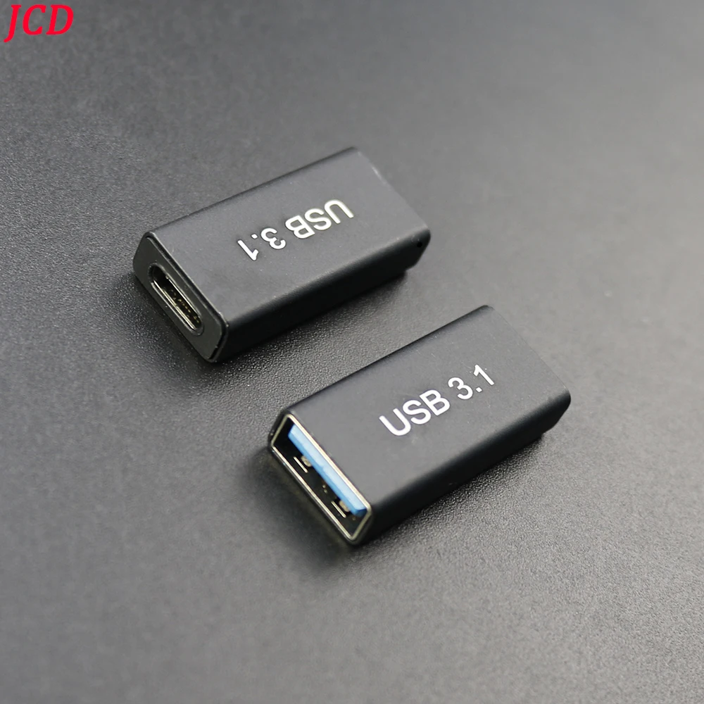 1pcs usb 3 0 coupler female to usb type c female adapter super speed