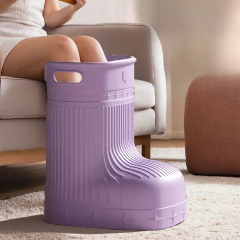 Foot soaking bucket massage bucket  environmentally friendly over the knee heat-resistant household use for adults and children