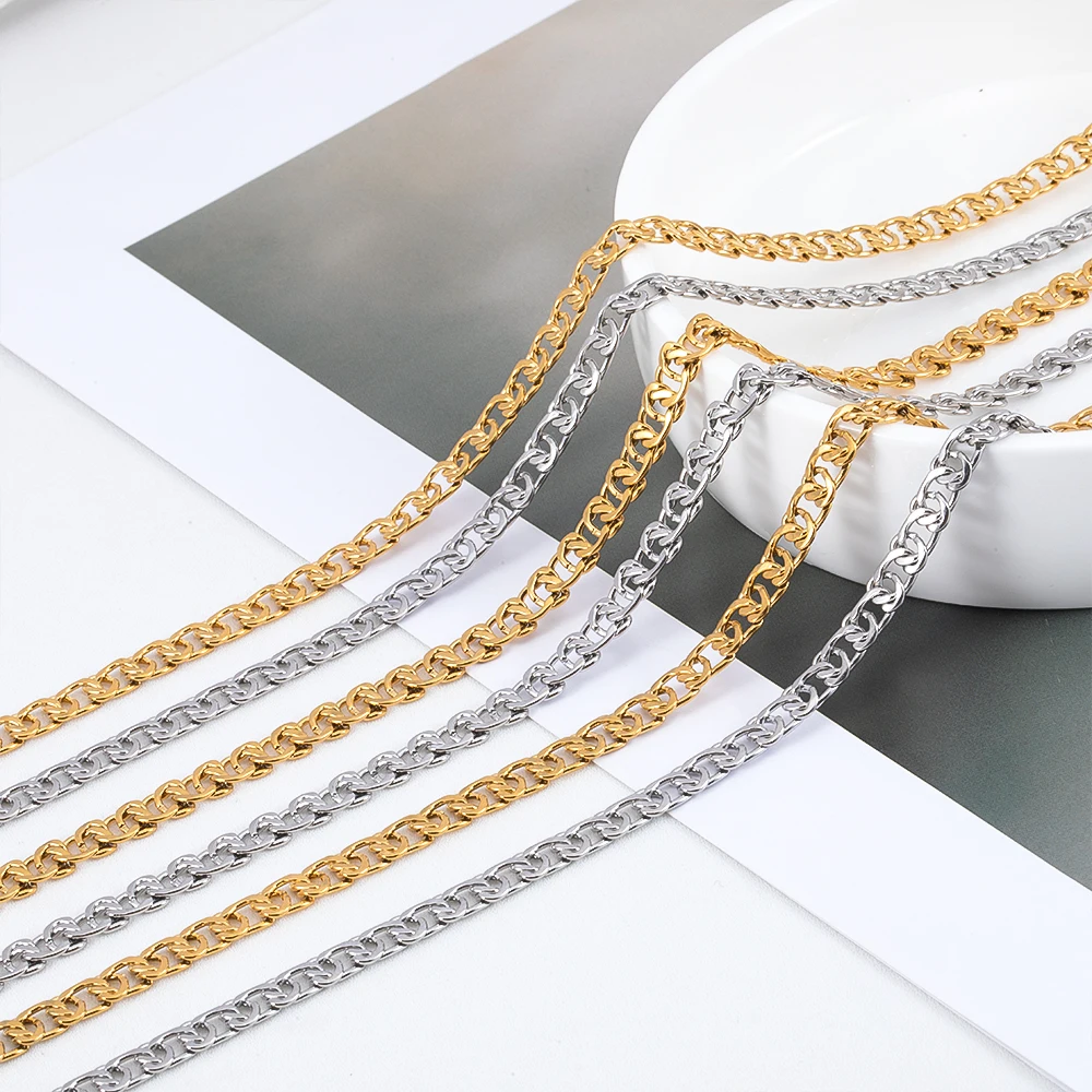 1 Meter Stainless Steel Twisted Loop Chain