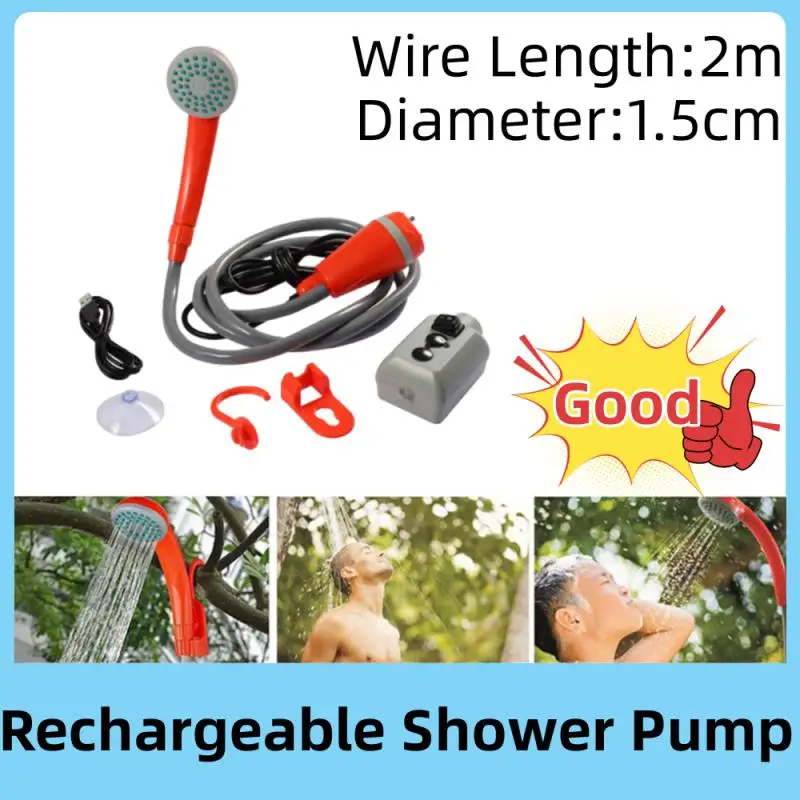 

Car Shower Innovative Portable Easy To Use Rechargeable Convenient Usb Rechargeable Wireless Camping Shower Camping Versatile