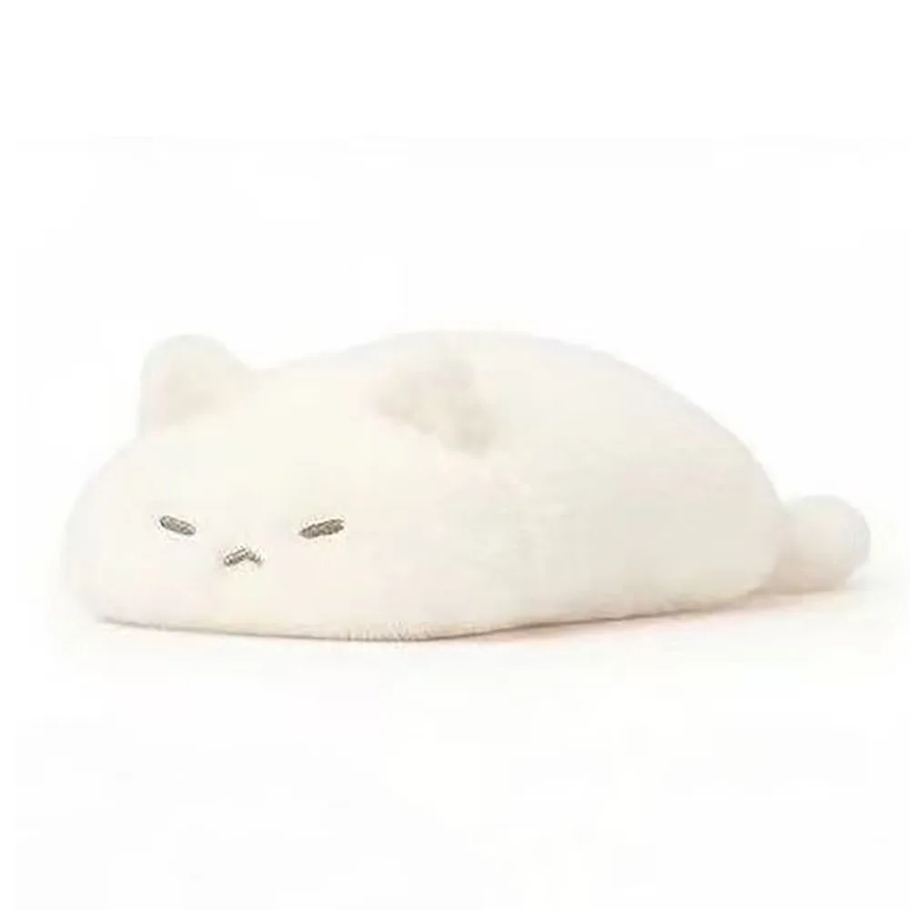 귀여운 13cm 플러시 동반 인형 플러시 게으른 고양이 봉제인형 베개 슈퍼 부드..