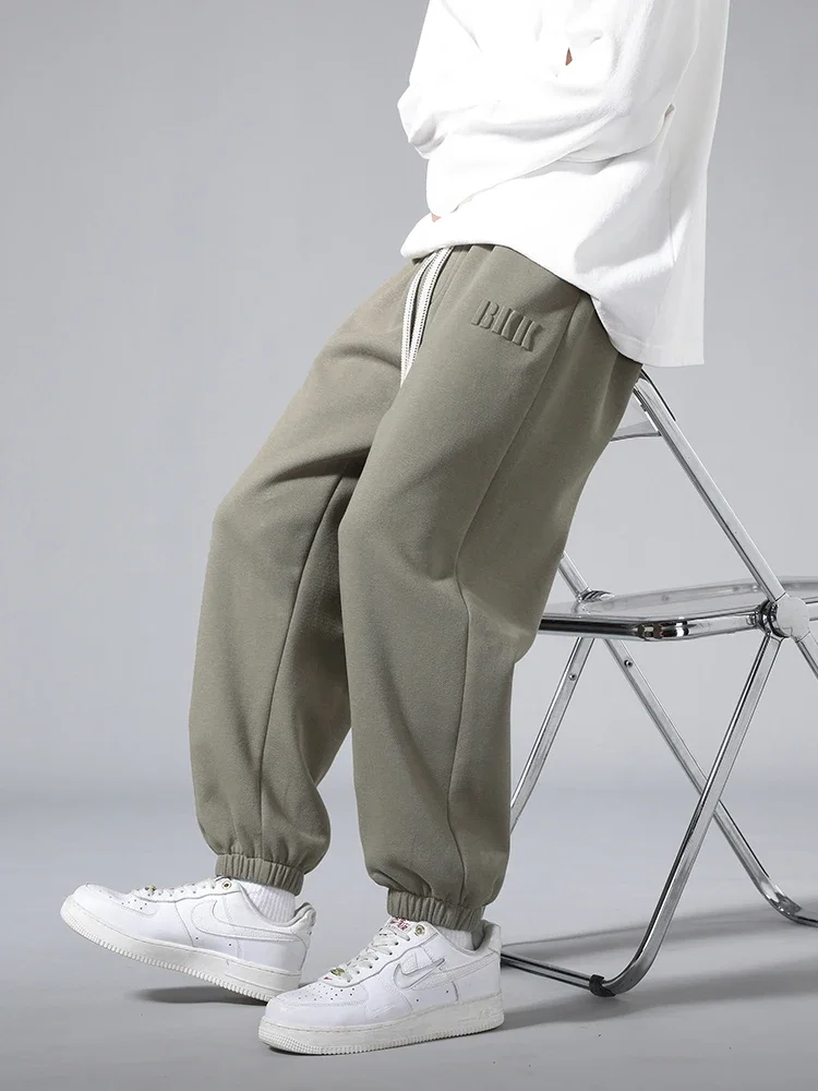 Herren Jogger Baumwolle/Polyester Jogginghose Große Größe 8XL 7XL 6XL Sport Baggy Hosen Sting Banding Hip Hop Lose Haremshose – Detail 15