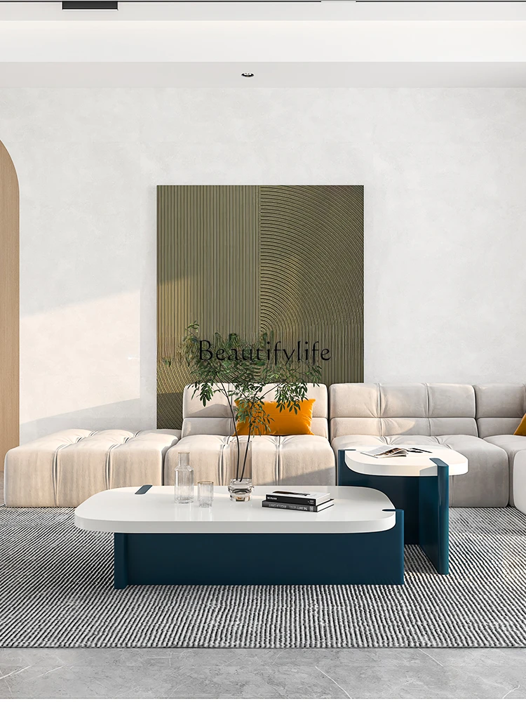 

Italian Minimalist Coffee Table Small Tea Table